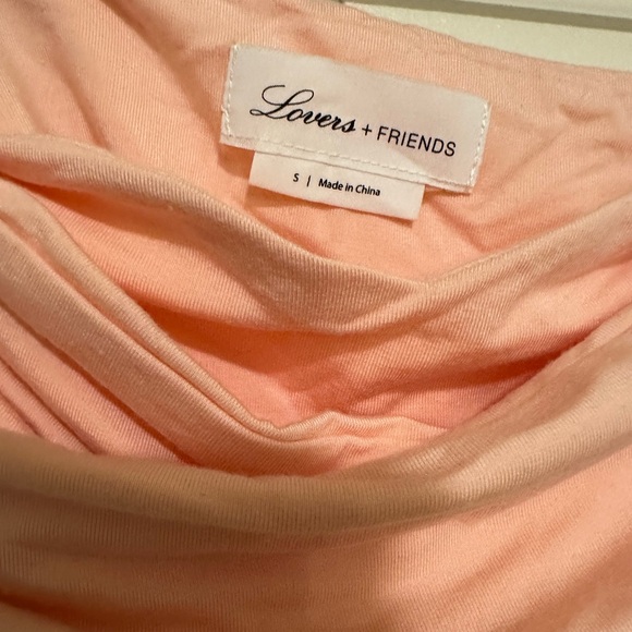 Lovers and Friends Pink Joel Strapless Crop Top Size Small (New Without Tags) - Picture 6 of 6